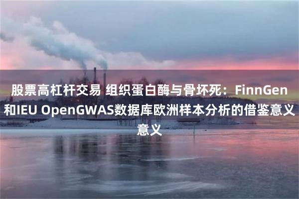 股票高杠杆交易 组织蛋白酶与骨坏死：FinnGen和IEU OpenGWAS数据库欧洲样本分析的借鉴意义